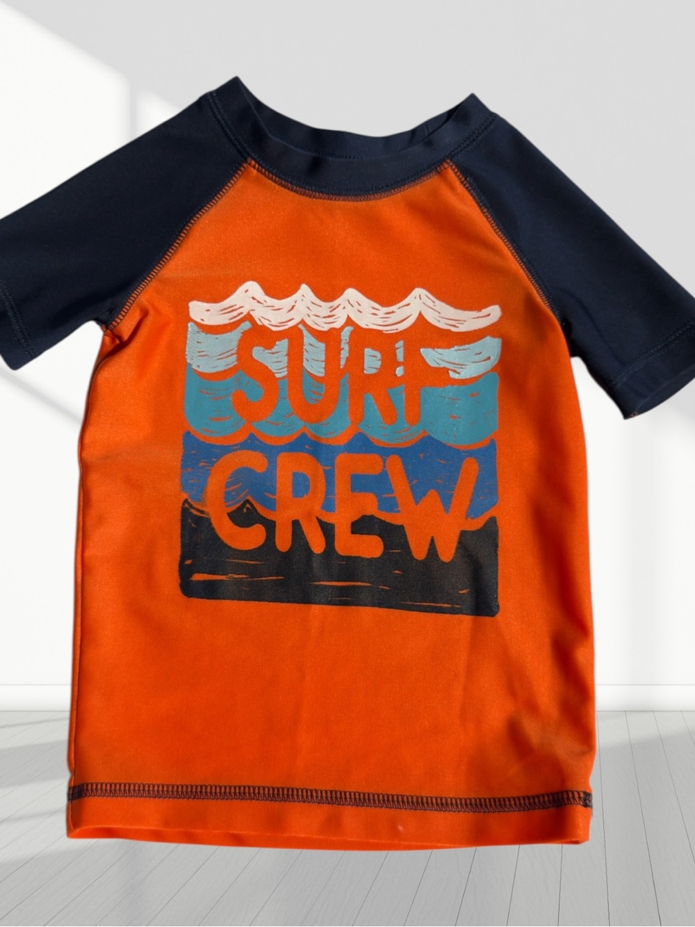 George Kids' Rashguards - Orange & Blue Surf Set - Picture 2 of 6